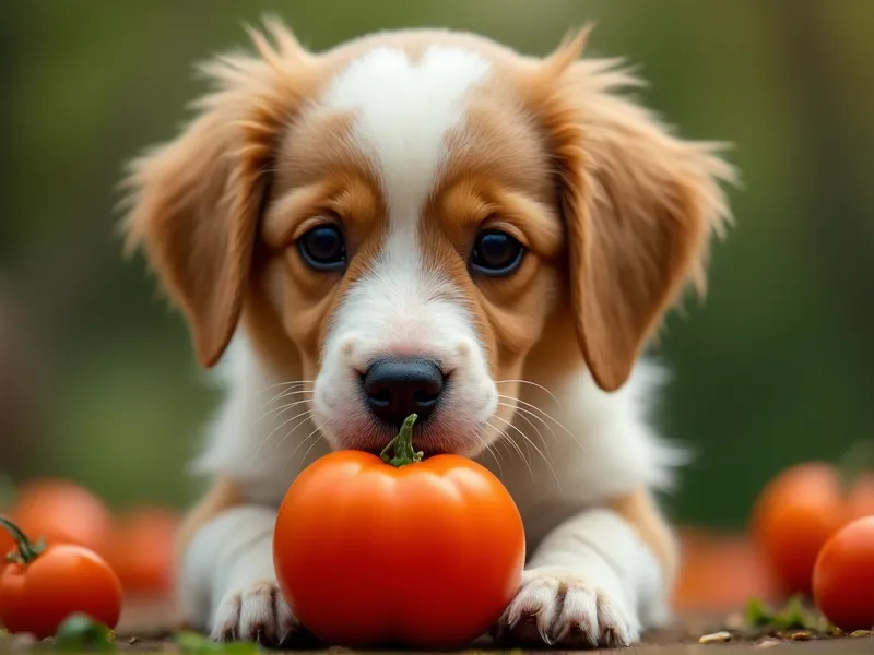 can dogs eat a tomato