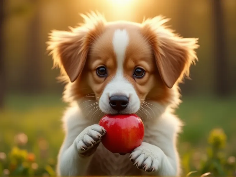 can dogs eat apple