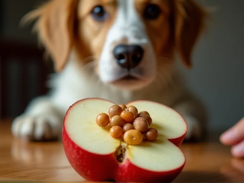 can dogs eat apples seeds