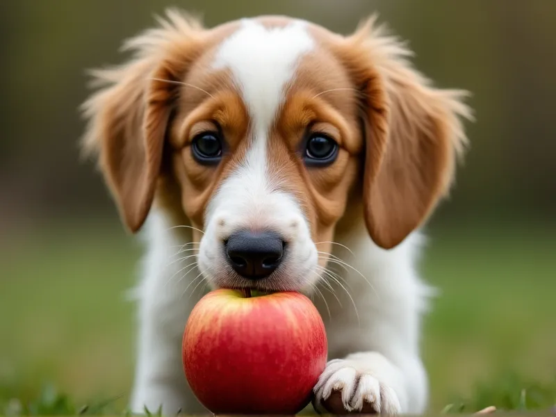 can dogs eat apples skin