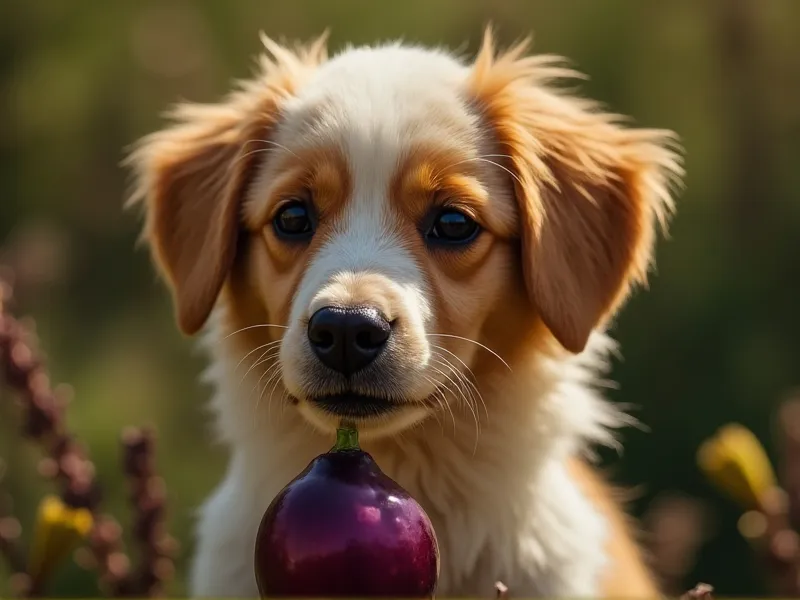 can dogs eat aubergine