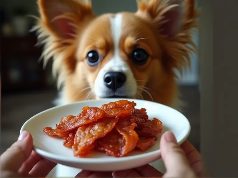can dogs eat bacon