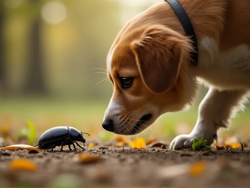 can dogs eat beetles