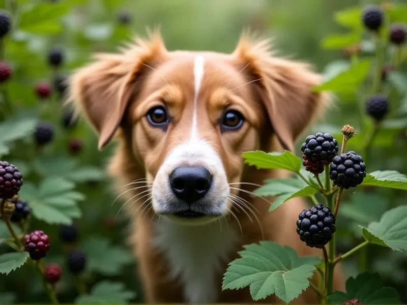 can dogs eat blackberry
