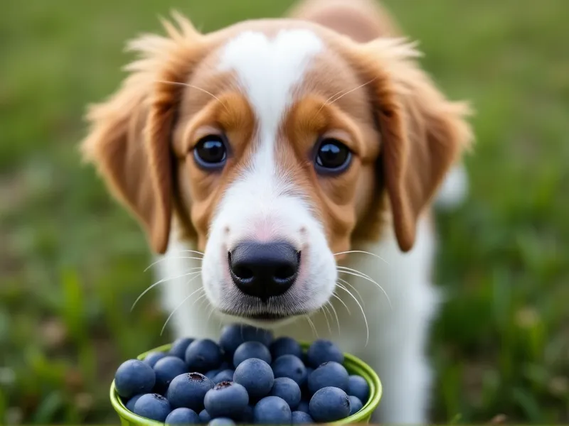 can dogs eat blueberrie