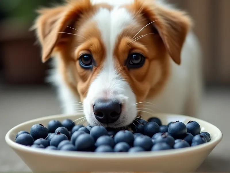 can dogs eat blueberries