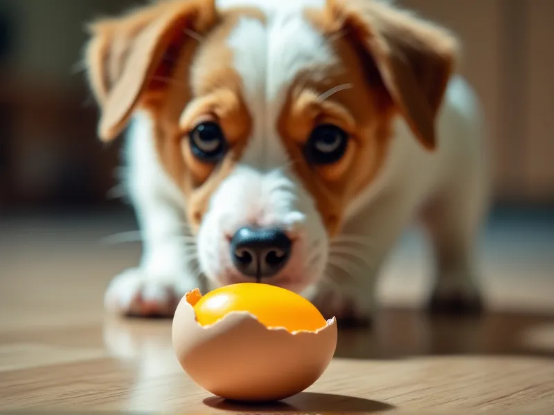 can dogs eat boiled eggs with shell