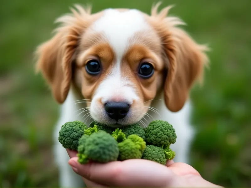 can dogs eat broccoli leaves