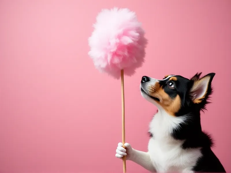 can dogs eat candy floss