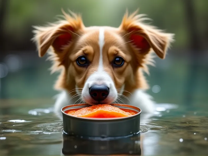 can dogs eat canned salmon in water