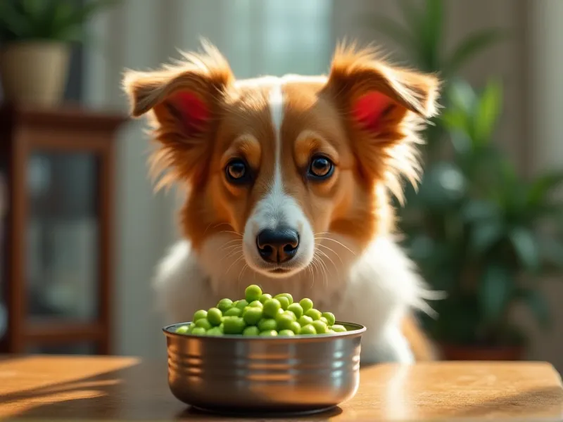 can dogs eat canned sweet peas