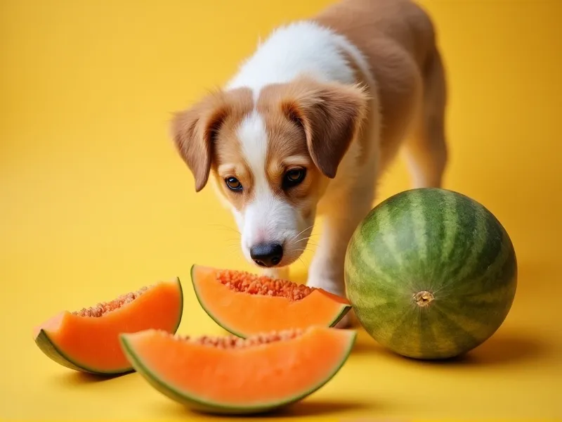 can dogs eat cantaloupe and watermelon