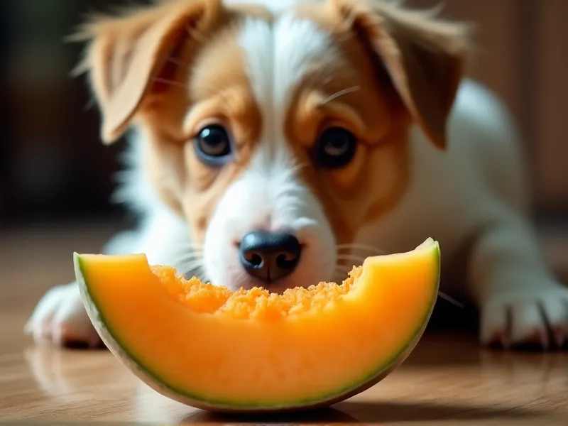 can dogs eat cantaloupe rind