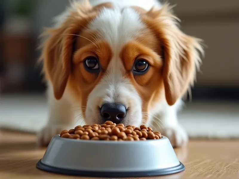 can dogs eat cat food dry