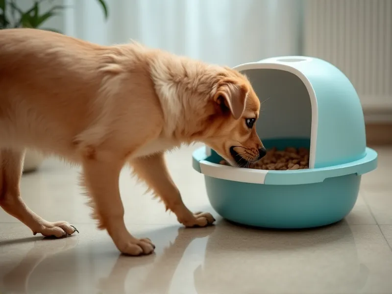 can dogs eat cat litter