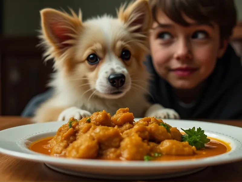 can dogs eat chicken curry