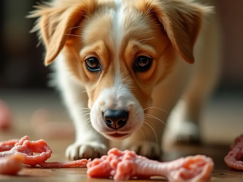 can dogs eat chicken feet raw