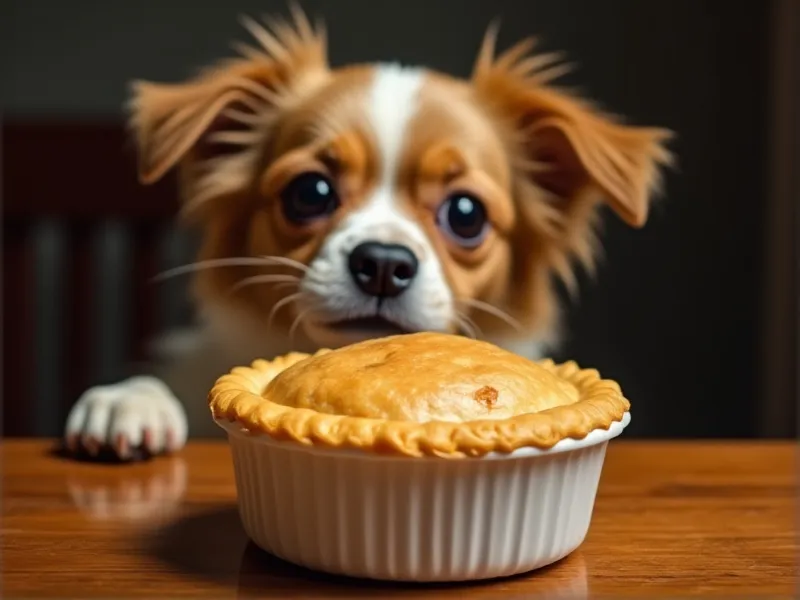 can dogs eat chicken pot pie