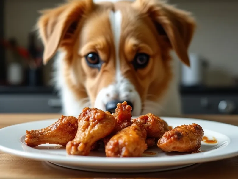 can dogs eat chicken wings with bones