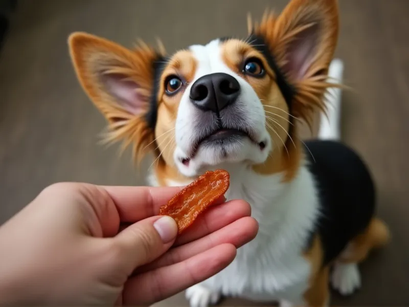 can dogs eat cooked bacon