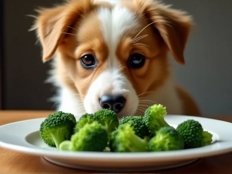 can dogs eat cooked broccoli