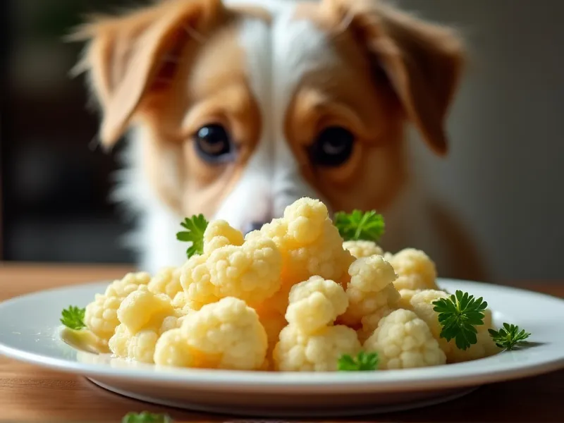 can dogs eat cooked cauliflower