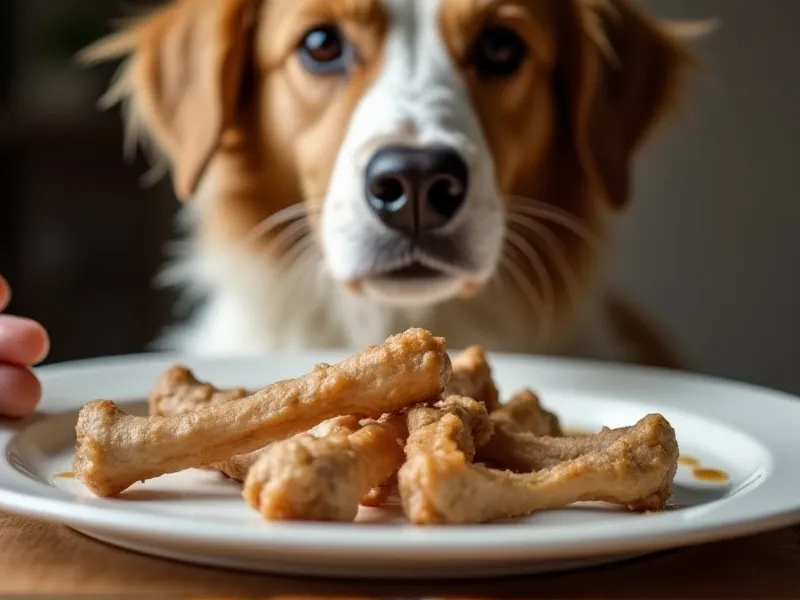 can dogs eat cooked chicken bones