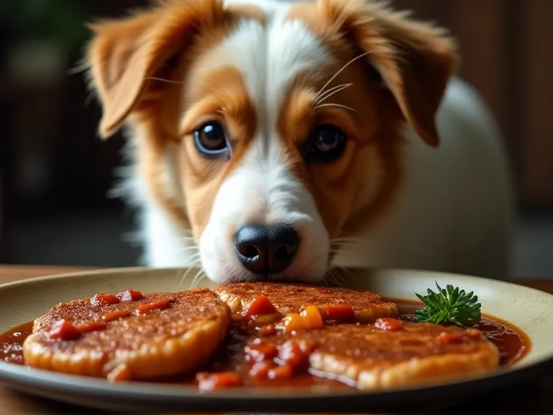 can dogs eat cooked pork chops