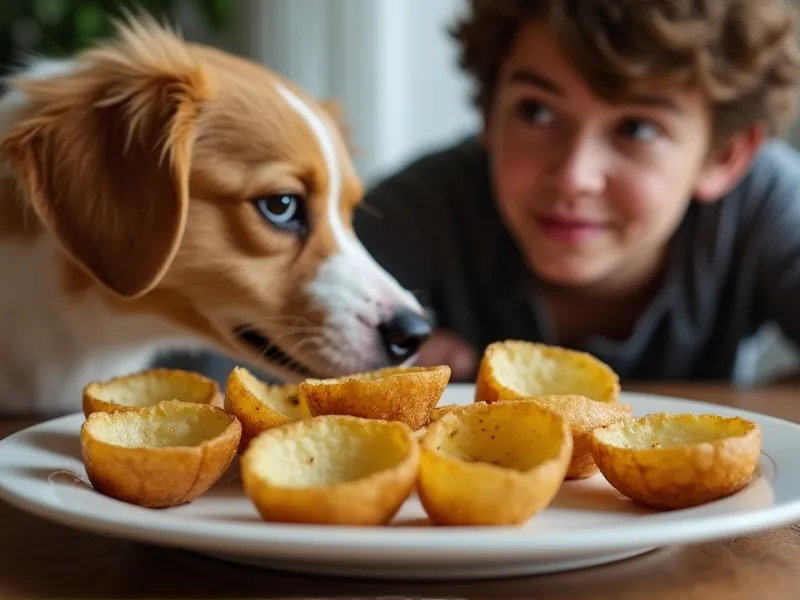 can dogs eat cooked potato skins