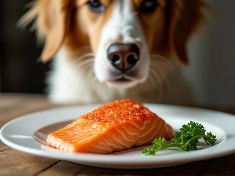 can dogs eat cooked salmon skin