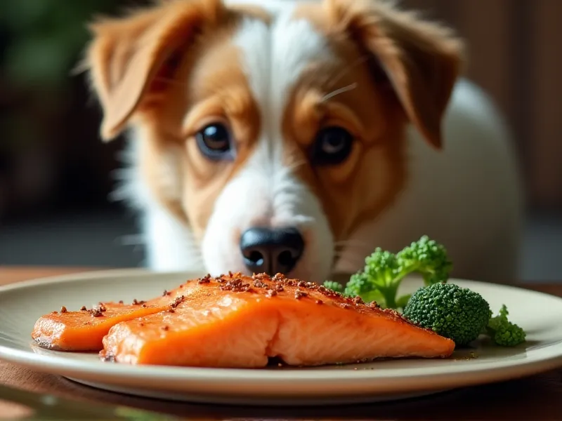 can dogs eat cooked salmon