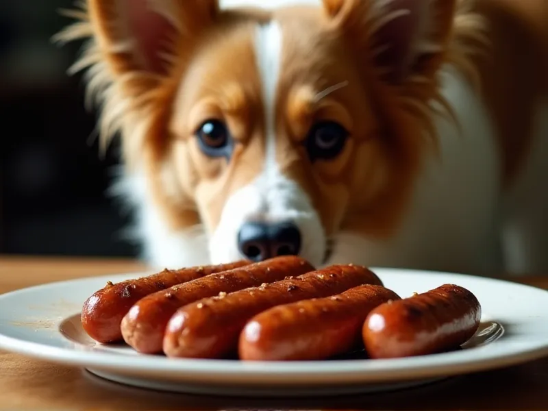 can dogs eat cooked sausages