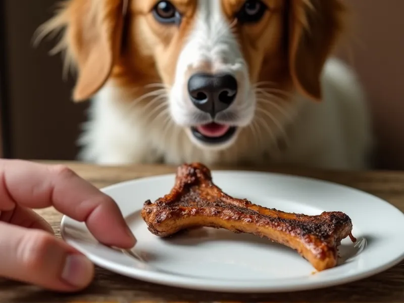 can dogs eat cooked t bones
