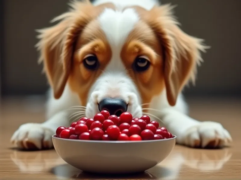 can dogs eat cranberries