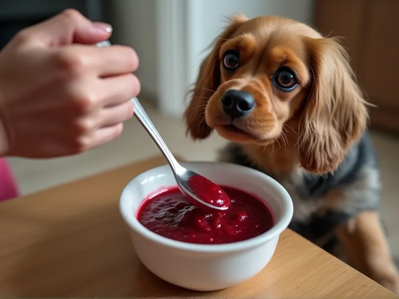 can dogs eat cranberry sauce