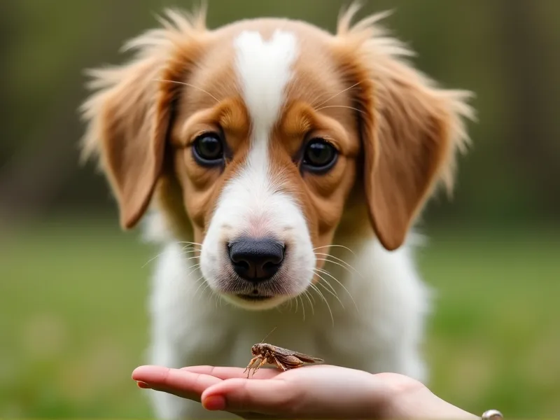 can dogs eat crickets