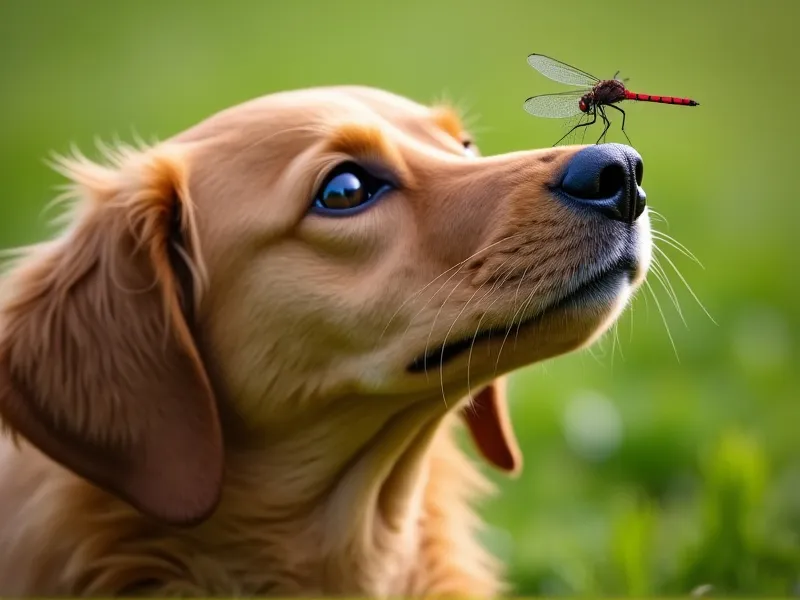 can dogs eat dragonflies