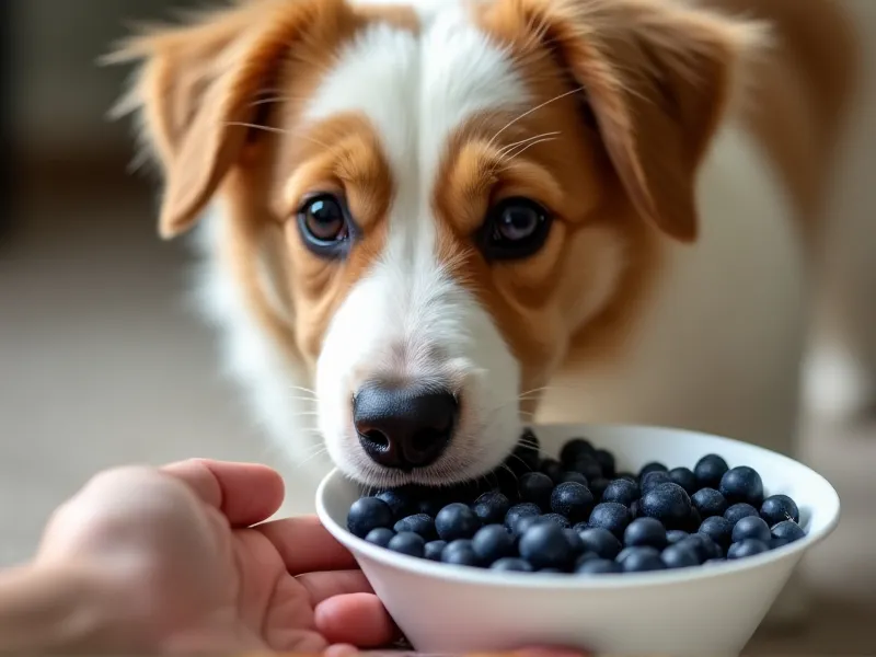 can dogs eat dried blueberries