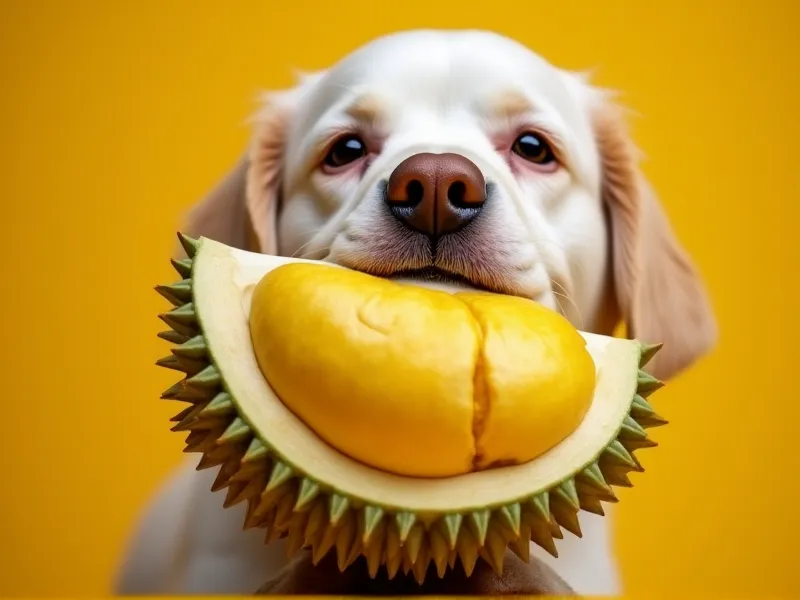 can dogs eat durian fruit