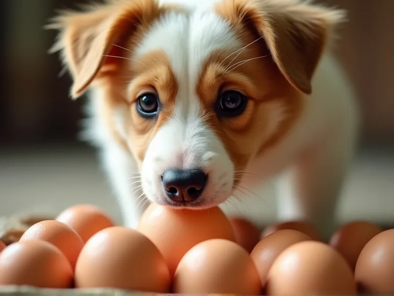 can dogs eat egg shells raw