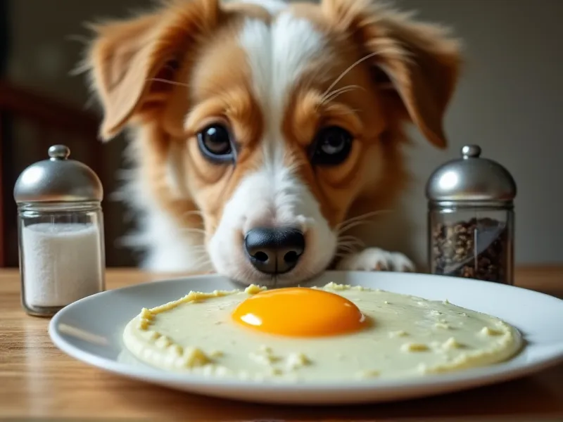 can dogs eat eggs with salt and pepper
