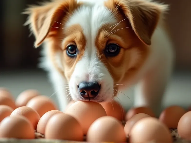 can dogs eat eggshells raw