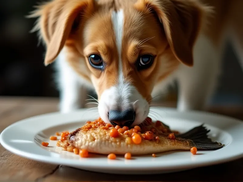 can dogs eat fish guts