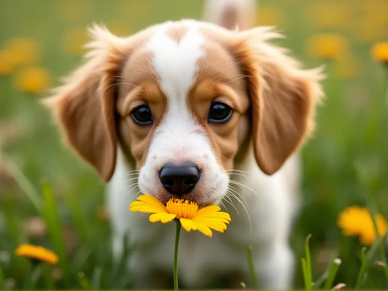 can dogs eat flowers