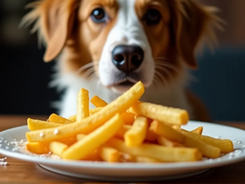can dogs eat french fries with salt