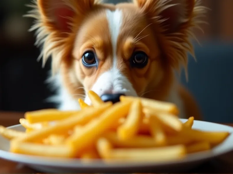 can dogs eat french fries without salt