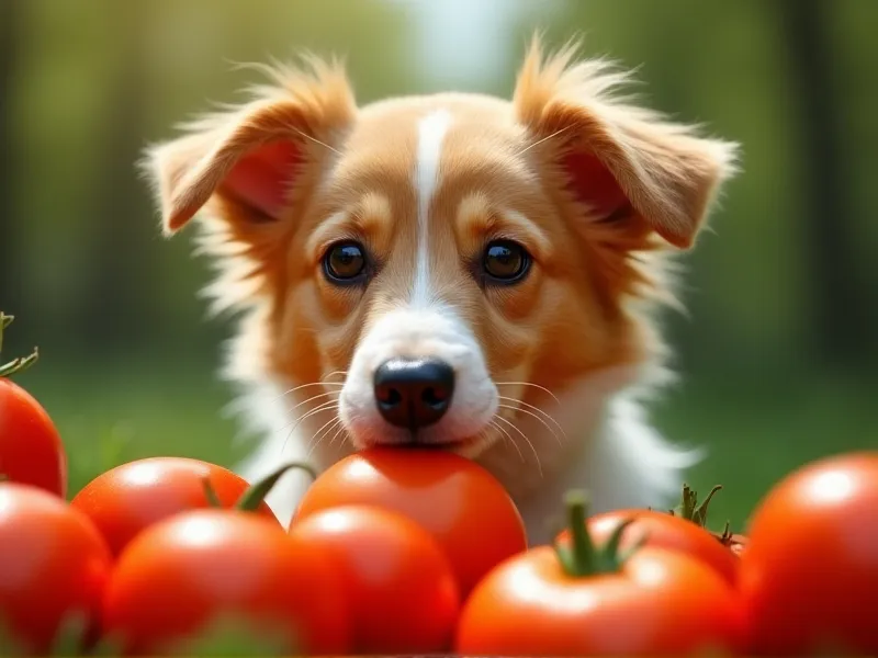 can dogs eat fresh tomatoes