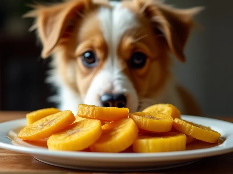 can dogs eat fried plantains