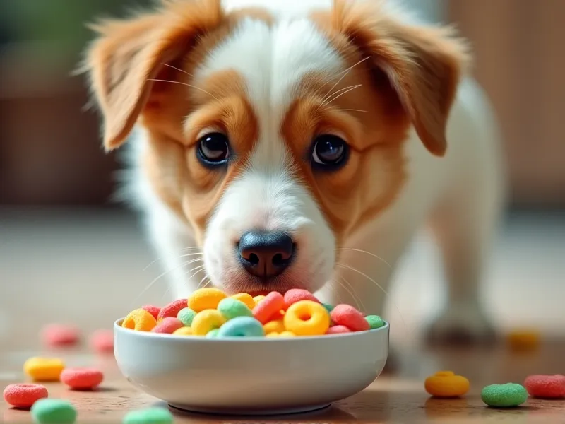 can dogs eat fruit loops