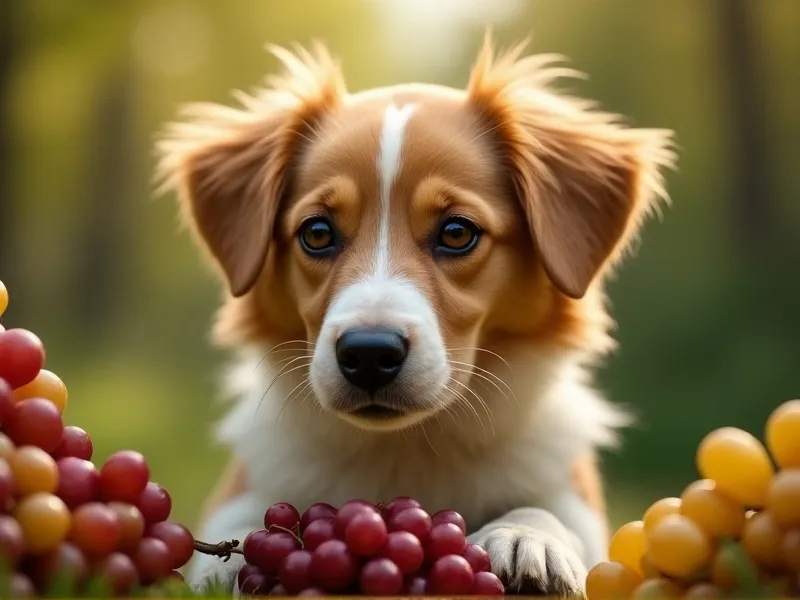 can dogs eat grapes or raisins
